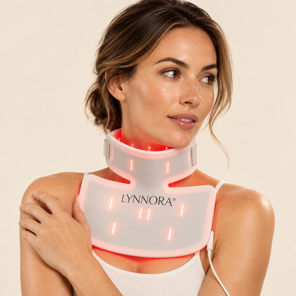 Lynnora Red Light Therapy Nek & Décollétagemasker