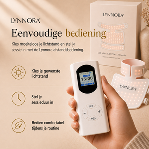 Lynnora Red Light Therapy Nek & Décollétagemasker - Lynnora