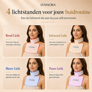 Lynnora Red Light Therapy Nek & Décollétagemasker - Lynnora
