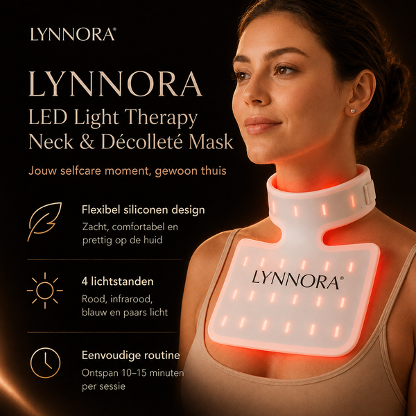 Lynnora Red Light Therapy Nek & Décollétagemasker - Lynnora