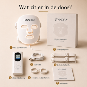 Lynnora Red Light Therapy Gezichtsmasker - Lynnora