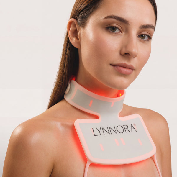 Lynnora Red Light Therapy Nek & Décollétagemasker - Lynnora