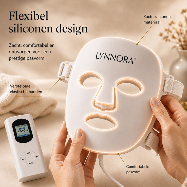 Lynnora Red Light Therapy Gezichtsmasker - Lynnora