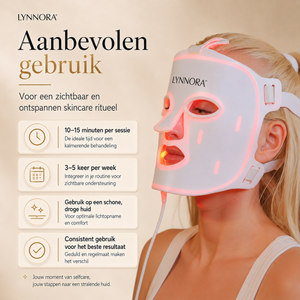 Lynnora Red Light Therapy Gezichtsmasker - Lynnora
