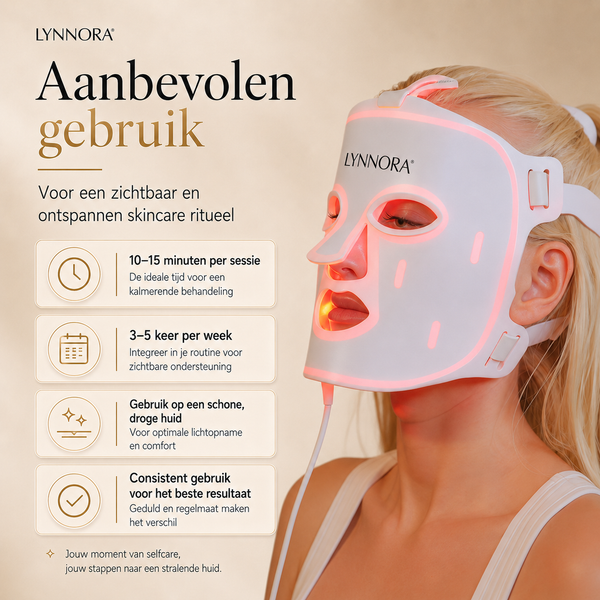 Lynnora Red Light Therapy Gezichtsmasker - Lynnora