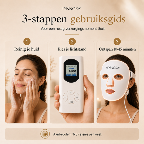 Lynnora Red Light Therapy Gezichtsmasker - Lynnora