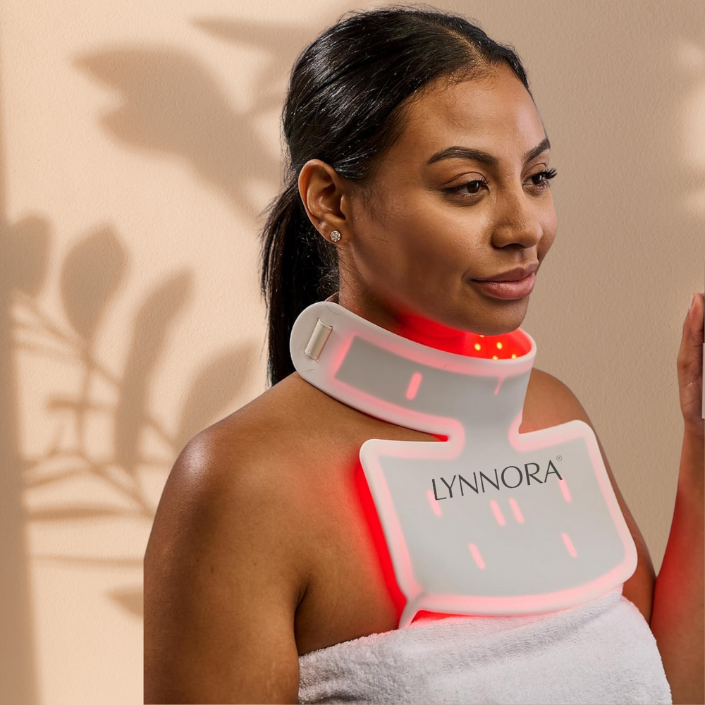 Lynnora Red Light Therapy Nek & Décollétagemasker - Lynnora