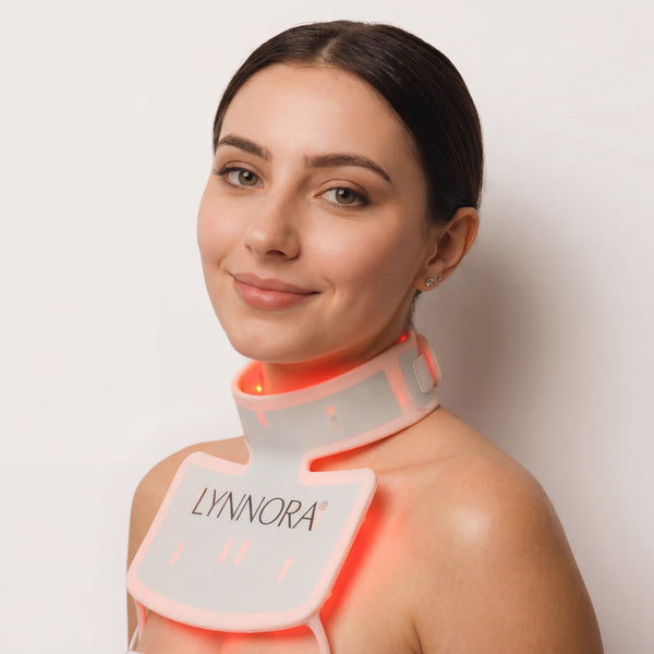Lynnora Red Light Therapy Nek & Décollétagemasker - Lynnora